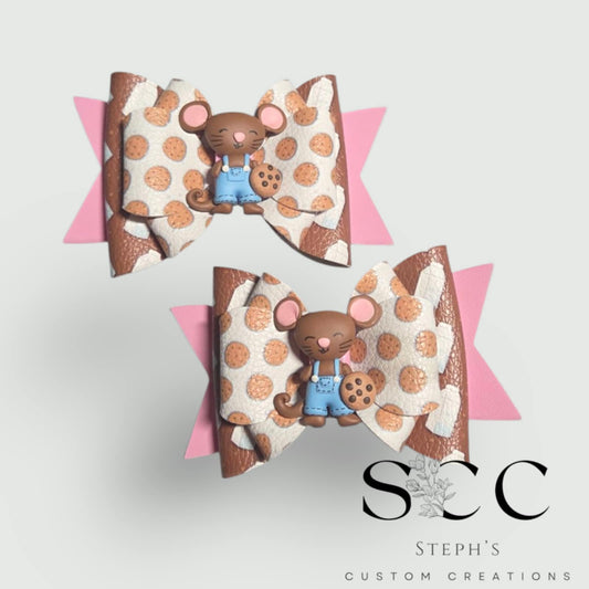 Cookie Mouse Bow