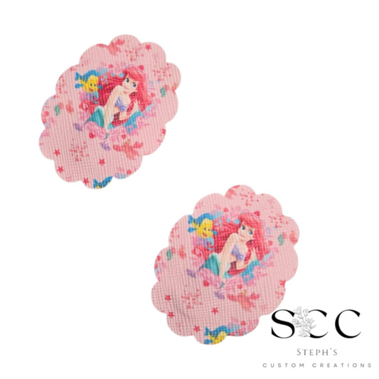 4" Mermaid Princess Snap Clip