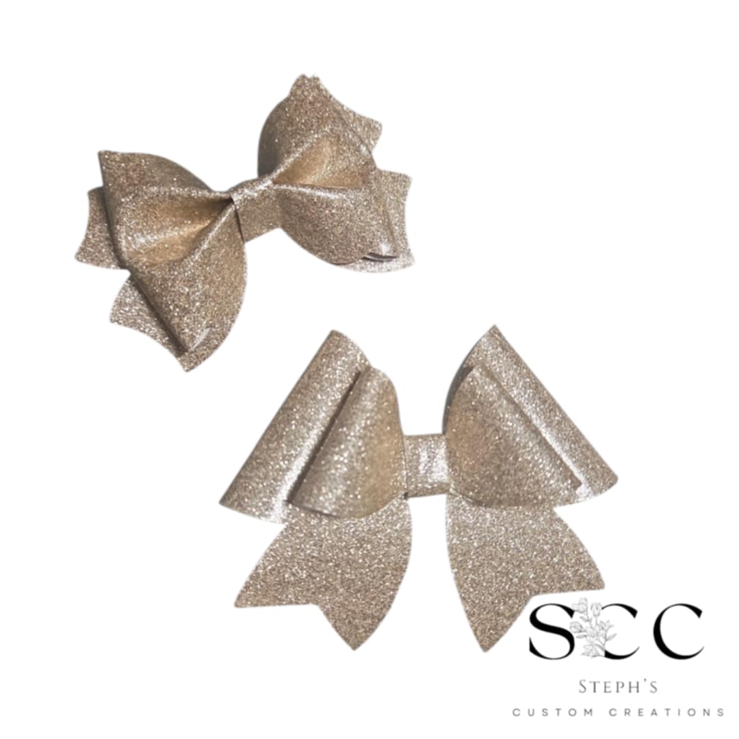 Audrey 3" & Stella 3.5" Bow Set