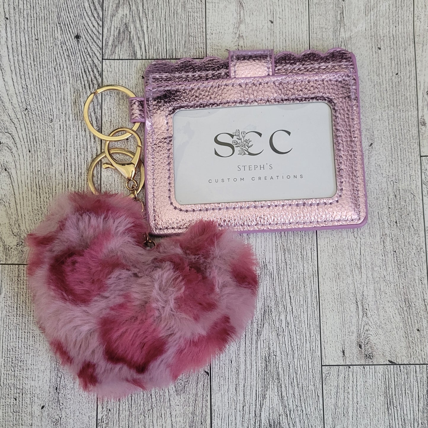 Pink Heart Wallet